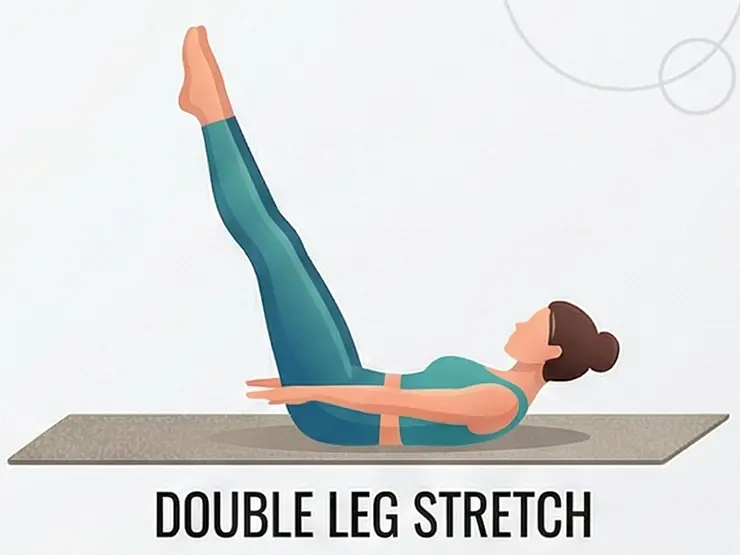 Double Leg Stretch Pilates