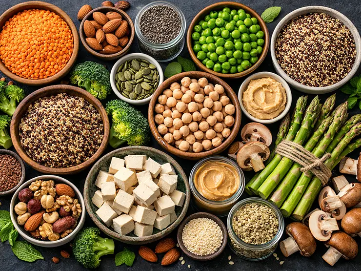 Vegane Proteinquellen