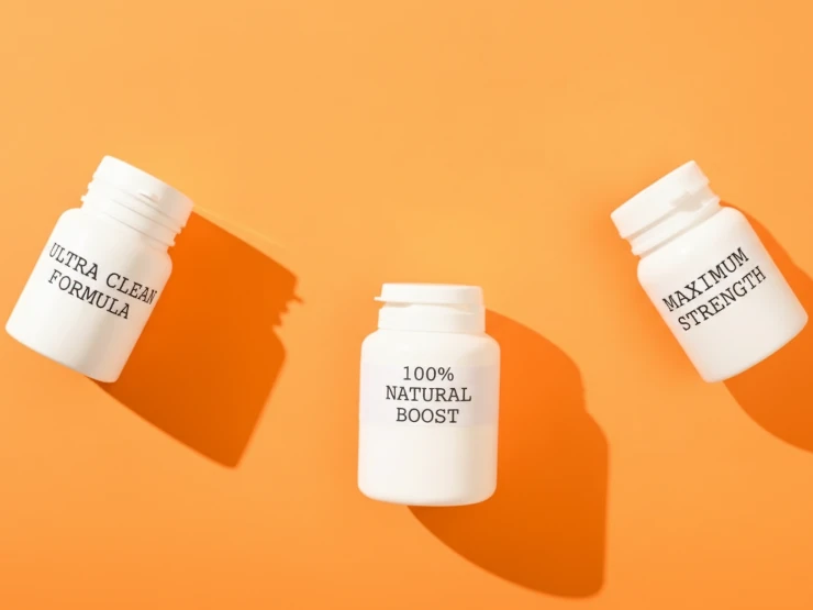 Werbung Nahrungsergänzungsmittel