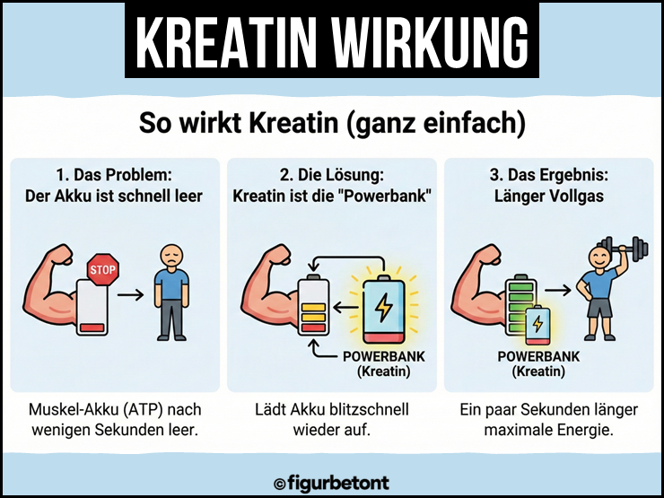 Kreatin Wirkung