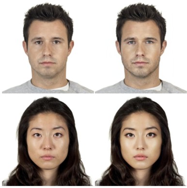 Beauty-Filter Vorher Nachher